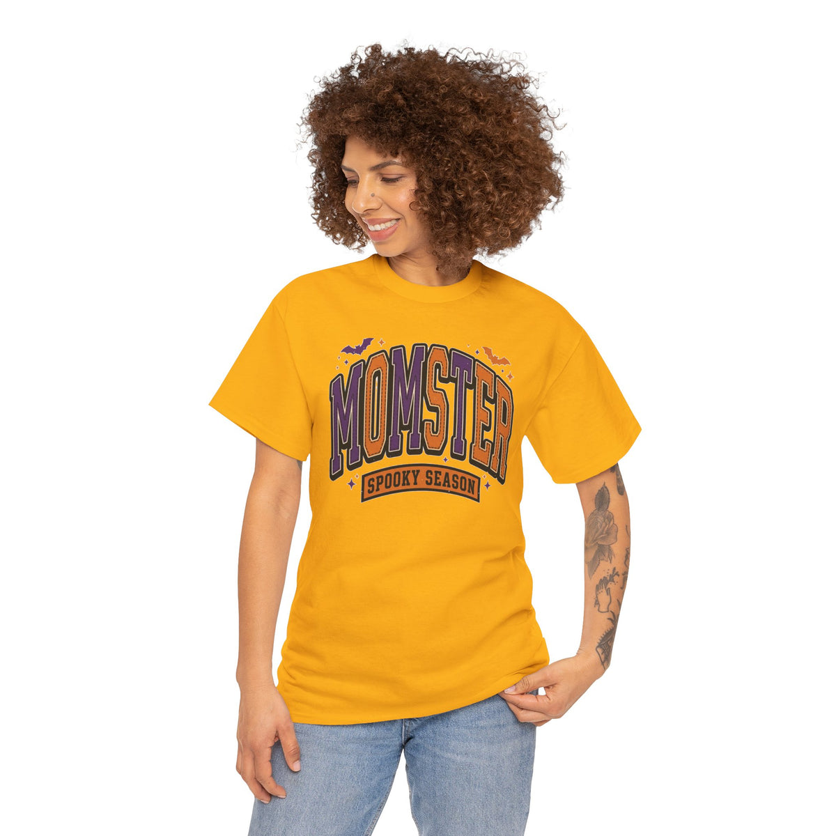 Momster "Spooky Season" T‑Shirt — Halloween Mom Graphic Tee