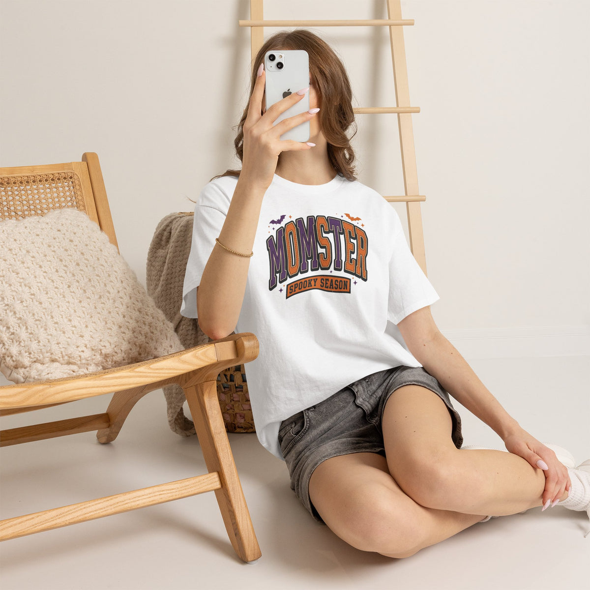 Momster "Spooky Season" T‑Shirt — Halloween Mom Graphic Tee