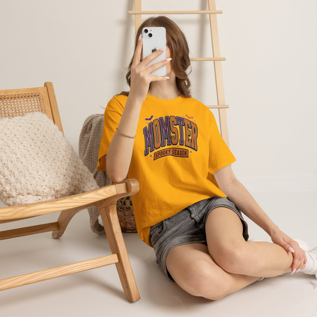 Momster "Spooky Season" T‑Shirt — Halloween Mom Graphic Tee