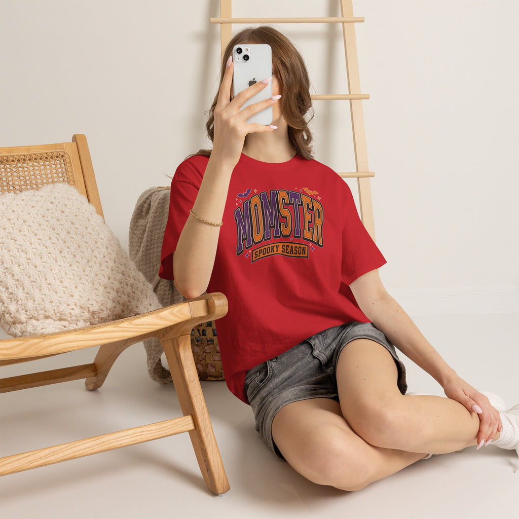 Momster "Spooky Season" T‑Shirt — Halloween Mom Graphic Tee