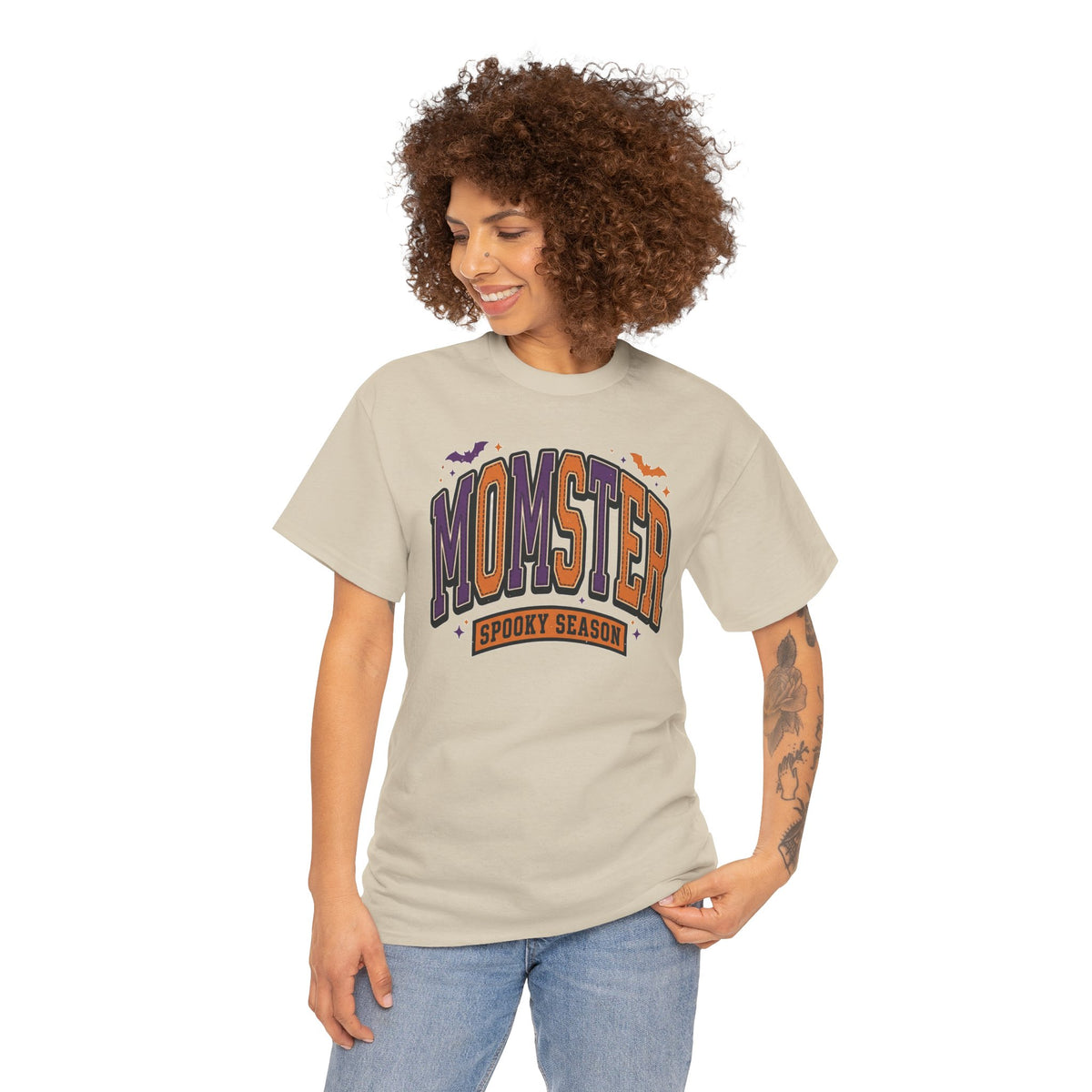 Momster "Spooky Season" T‑Shirt — Halloween Mom Graphic Tee