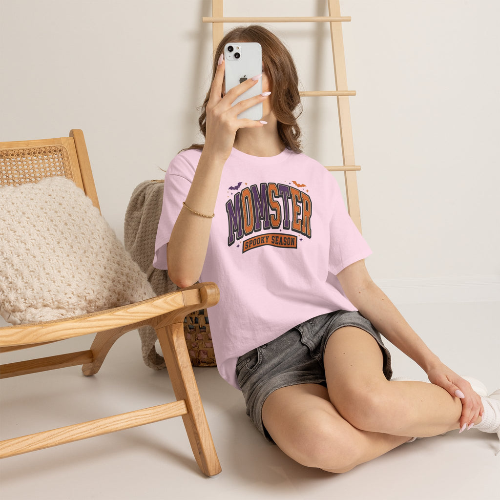 Momster "Spooky Season" T‑Shirt — Halloween Mom Graphic Tee