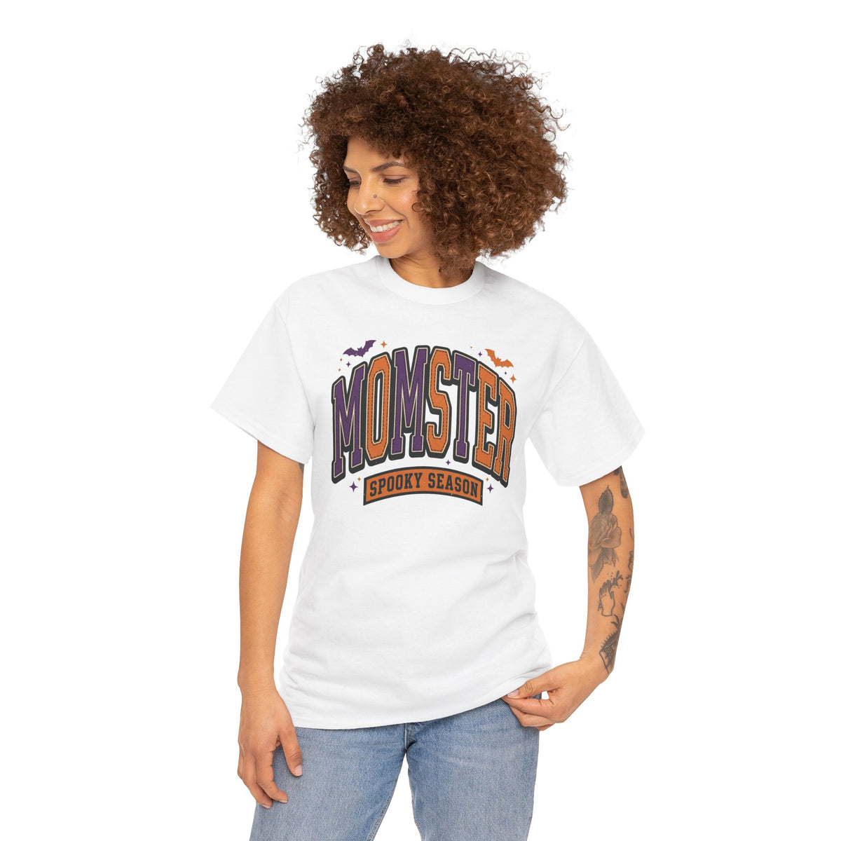 Momster "Spooky Season" T‑Shirt — Halloween Mom Graphic Tee