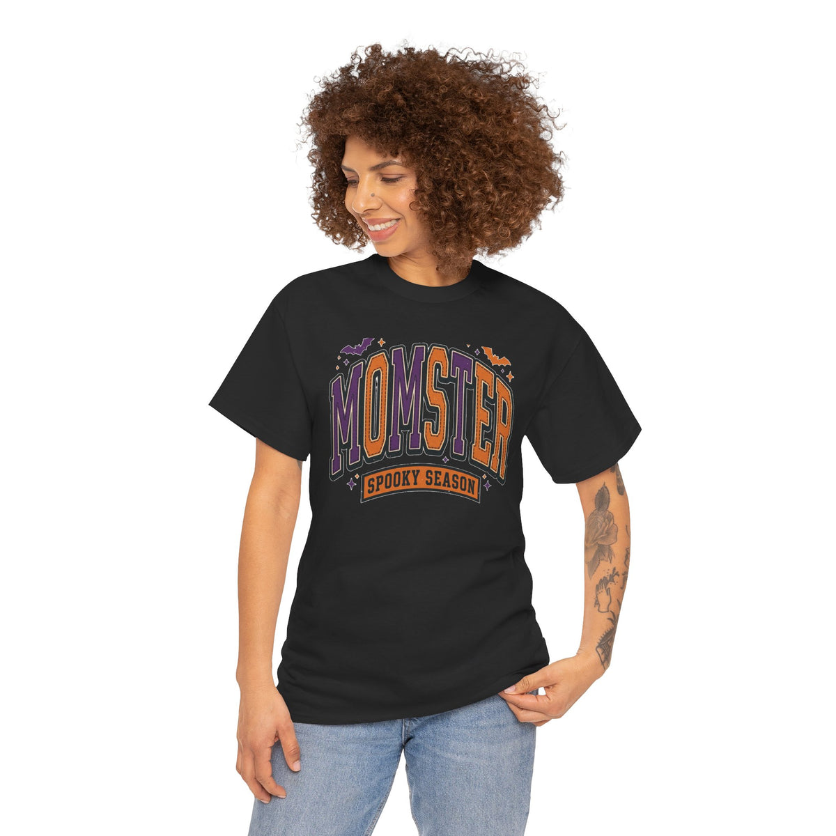Momster "Spooky Season" T‑Shirt — Halloween Mom Graphic Tee